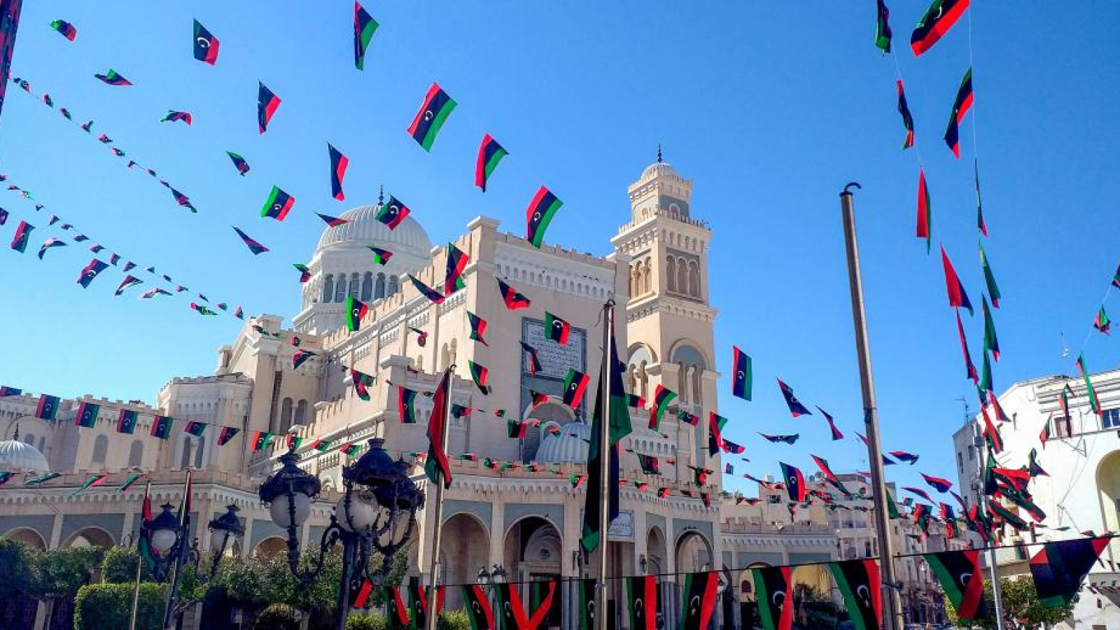 Gamal Abdel Nasser Mosque, Tripoli. Photo: Ziad Fhema/Flickr